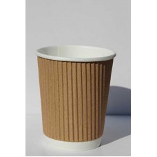 Ribbed Cups Triple Walled 8 oz