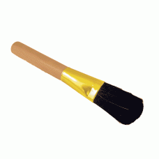 Premium coffee grounds cleaning brush - wooden handle