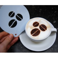 Coffee Stencils - Coffee Beans